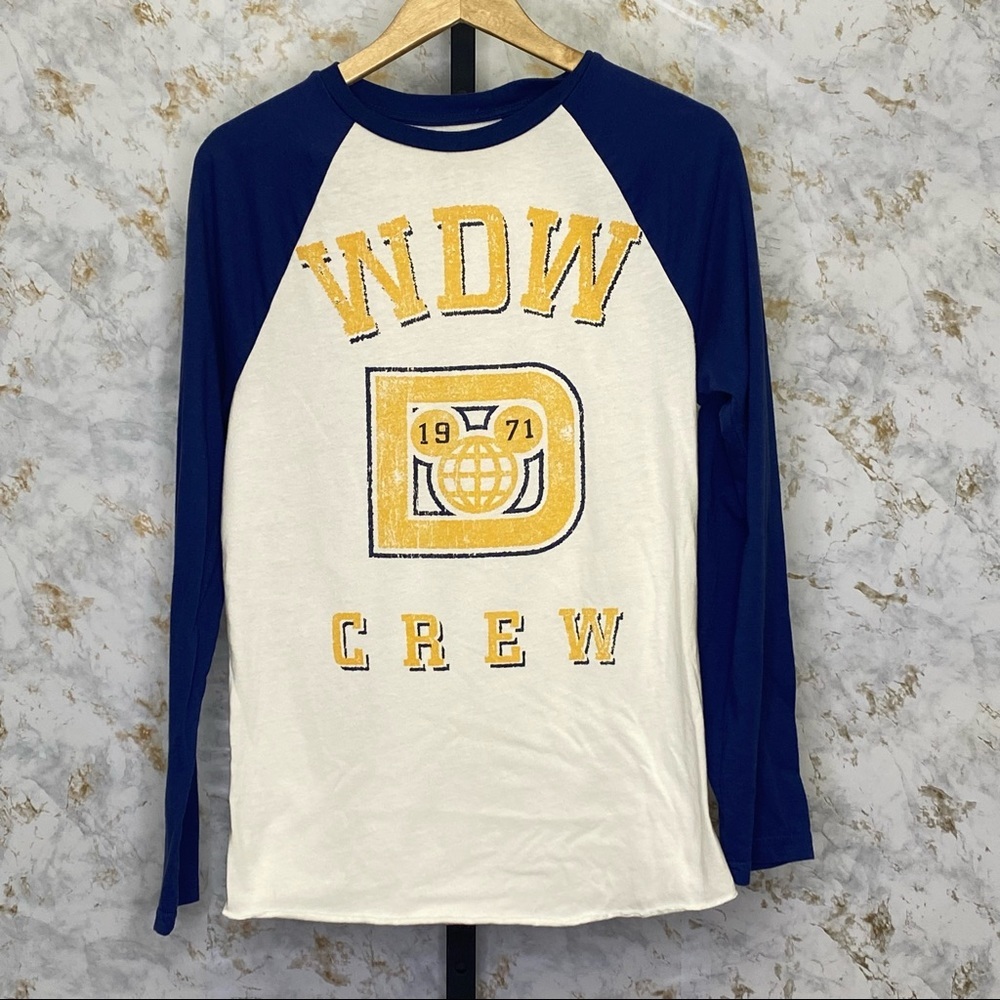 Disney Parks WDW Walt Disney World Raglan Unisex Baseball Long Sleeve T-Shirt